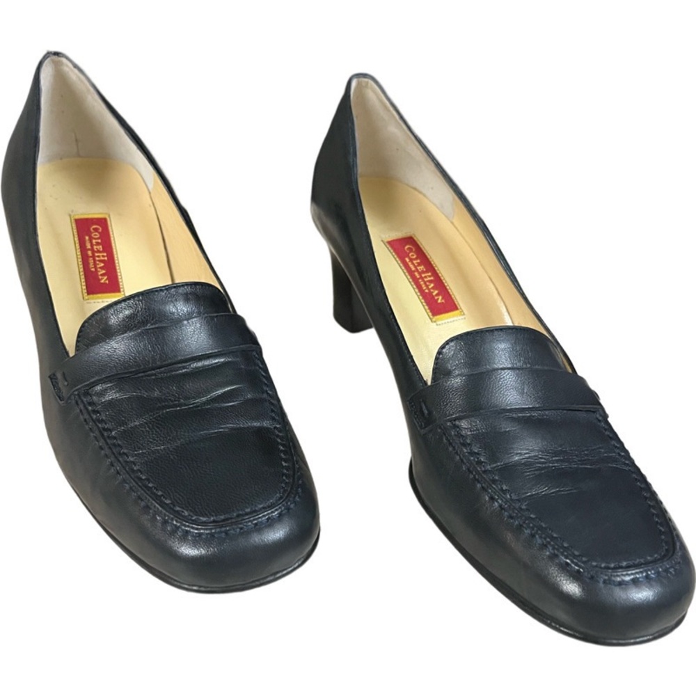 Cole Haan black leather loafers size 6.5